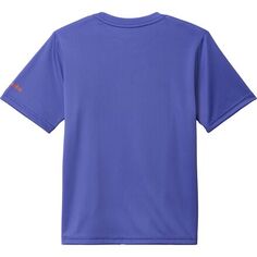 Рубашка с короткими рукавами и рисунком Grizzly Ridge — для мальчиков Columbia, цвет Purple Lotus/Scenic Stroll Graphic