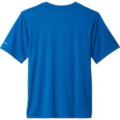 Рубашка с короткими рукавами и рисунком Grizzly Ridge — для мальчиков Columbia, цвет Bright Indigo/Halftoned Camo Grx