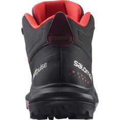 Походные ботинки Outpulse Mid GTX женские Salomon, цвет Grape Wine/Vanilla Ice/Poppy Red