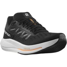 Беговые кроссовки Spectur мужские Salomon, цвет Black/White/Blazing Orange