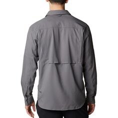 Рубашка с длинными рукавами Silver Ridge Utility Lite мужская Columbia, цвет City Grey