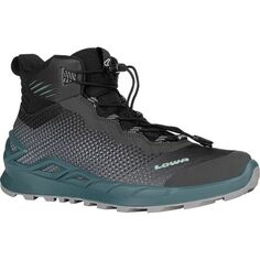 Беговые кроссовки Merger GTX Mid Trail женские Lowa, цвет Petrol/Ice Blue