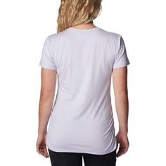 Рубашка с короткими рукавами Leslie Falls женская Columbia, цвет Purple Tint