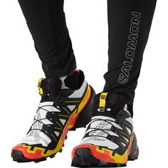 Кроссовки для трейлраннинга Speedcross 6 мужские Salomon, цвет White/Black/Empire Yellow