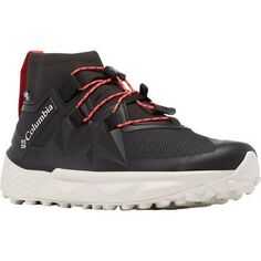 Кроссовки для трейлраннинга Facet 75 Alpha Outdry женские Columbia, цвет Black/Red Coral