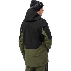Куртка QST GORE-TEX Pro мужская Salomon, цвет Olive Night/Deep Black