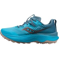 Кроссовки для трейлраннинга Endorphin Edge женские Saucony, цвет Ocean/Loam