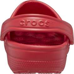 Классический сабо Crocs, цвет Varsity Red