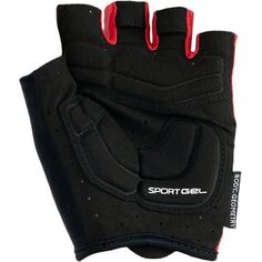 Спортивные гелевые перчатки Body Geometry с короткими пальцами женские Specialized, красный