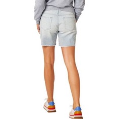 Короткие шорты Oahu 6 дюймов в полоску с железнодорожной полосой женские Carve Designs, цвет Indigo Stripe
