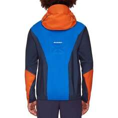 Куртка Nordwand Light HS с капюшоном мужская Mammut, цвет Azurit/Night Mammut®