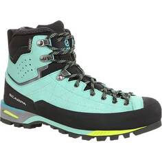 Альпинистские ботинки Zodiac Tech GTX женские Scarpa, цвет Green Blue