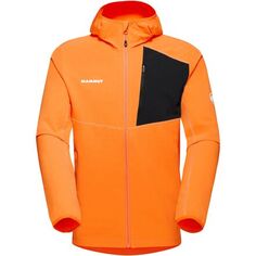 Куртка с капюшоном Madris Light ML мужская Mammut, цвет Dark Tangerine Mammut®