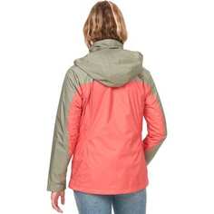Эко-куртка PreCip женская Marmot, цвет Grapefruit/Vetiver