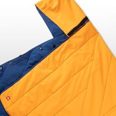 Водонепроницаемое пуховое одеяло с капюшоном 686, цвет Tangerine/Blue Muscle Pharm
