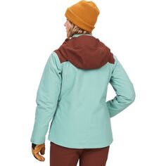Утепленная куртка Refuge женская Marmot, цвет Chocolate/Blue Agave
