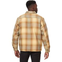 Ridgefield Heavyweight Sherpa Flannel мужские Marmot, цвет Light Oak