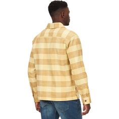 Мужская фланелевая рубашка Incline Heavyweight Marmot, цвет Light Oak