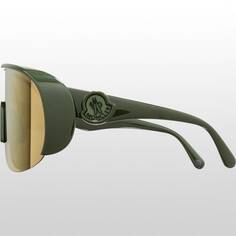 Солнцезащитные очки Phantom Shield Moncler Grenoble, цвет Shiny Dark Green/Brown Mirror