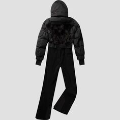 Лыжный костюм женский Moncler Grenoble, черный