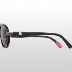 Солнцезащитные очки-авиаторы Navigaze Moncler Grenoble, цвет Shiny Black/Smoke