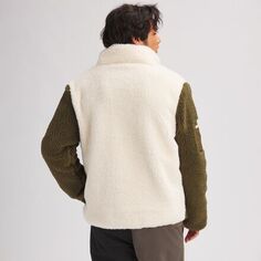 Пуловер из шерпы с молнией 1/2 MTN мужской Stoic, цвет Olive Night