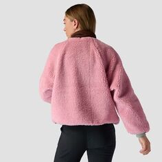 Флисовая куртка MTN с высоким ворсом женская Stoic, цвет Pink Nectar