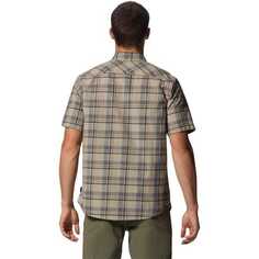Рубашка с короткими рукавами Big Cottonwood – мужская Mountain Hardwear, цвет Badlands Hammock Plaid