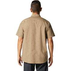 Рубашка с короткими рукавами Big Cottonwood – мужская Mountain Hardwear, цвет Trail Dust Micro Sun Dot Print