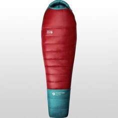 Призрачный спальный мешок: 0F Вниз Mountain Hardwear, красный