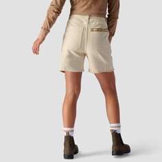 Короткие шорты из хлопковой парусиновой рабочей одежды женские Stoic, цвет Sandshell