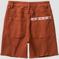 Короткие шорты из хлопковой парусиновой рабочей одежды женские Stoic, цвет Coconut Shell