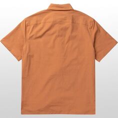 Рубашка Leeward на пуговицах с коротким рукавом мужская DAKINE, цвет Faded Orange