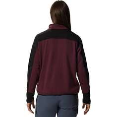 Пуловер Camplife с застежкой на воротник женский Mountain Hardwear, цвет Cocoa Red