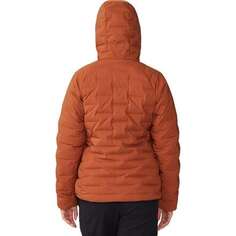 Куртка с капюшоном стрейч-даун женская Mountain Hardwear, цвет Iron Oxide