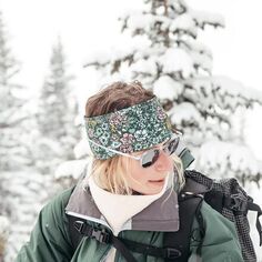Альпийская повязка на голову женская Skida, цвет Juniper Frost