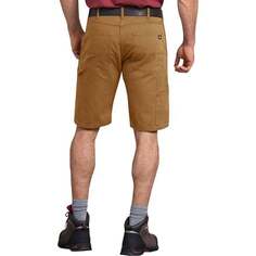 Шорты Tough Max 11 дюймов Duck Carpenter мужские Dickies, цвет Stonewashed Brown Duck