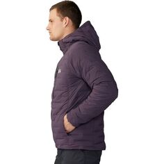 Куртка StretchDown с капюшоном мужская Mountain Hardwear, цвет Blurple
