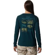 Рубашка Mighty Five с длинными рукавами женская Mountain Hardwear, цвет Dark Marsh