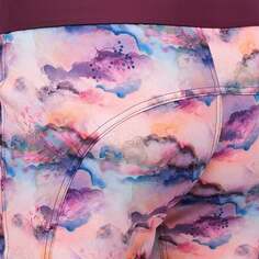 Limitless — шорты с эластичным поясом, высокая посадка, 11 дюймов женские SHREDLY, цвет Watercolor