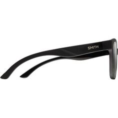 Поляризованные солнцезащитные очки Caper ChromaPop женские Smith, цвет Matte Black/Polarized Gray Green