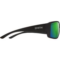 Солнцезащитные очки Guide&apos;s Choice Smith, цвет Matte Black/ChromaPop Glass Polarized Green Mirror
