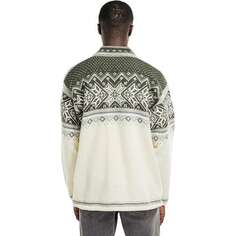 Свитер Vail мужской Dale of Norway, цвет Off White/Dark Green/Grey