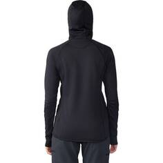 Пуловер с капюшоном Glacial Trail женский Mountain Hardwear, черный
