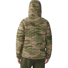 Легкий пуловер с капюшоном Stretchdown мужской Mountain Hardwear, цвет Trail Dust Camo Print