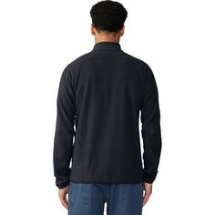 Пуловер с молнией 1/4 Microchill мужской Mountain Hardwear, черный