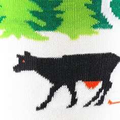 Носки средней плотности Pow Cow OTC — детские Darn Tough, зеленый