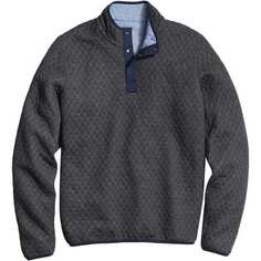 Двусторонний пуловер Corbet мужской Marine Layer, цвет Light Blue/Charcoal