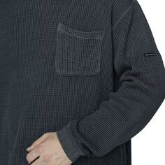 Утепленная футболка Heavy Snug с длинными рукавами мужская Manastash, черный