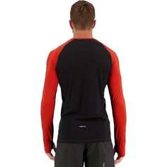 Рубашка с длинными рукавами Temple Tech мужская Mons Royale, цвет Retro Red/Black